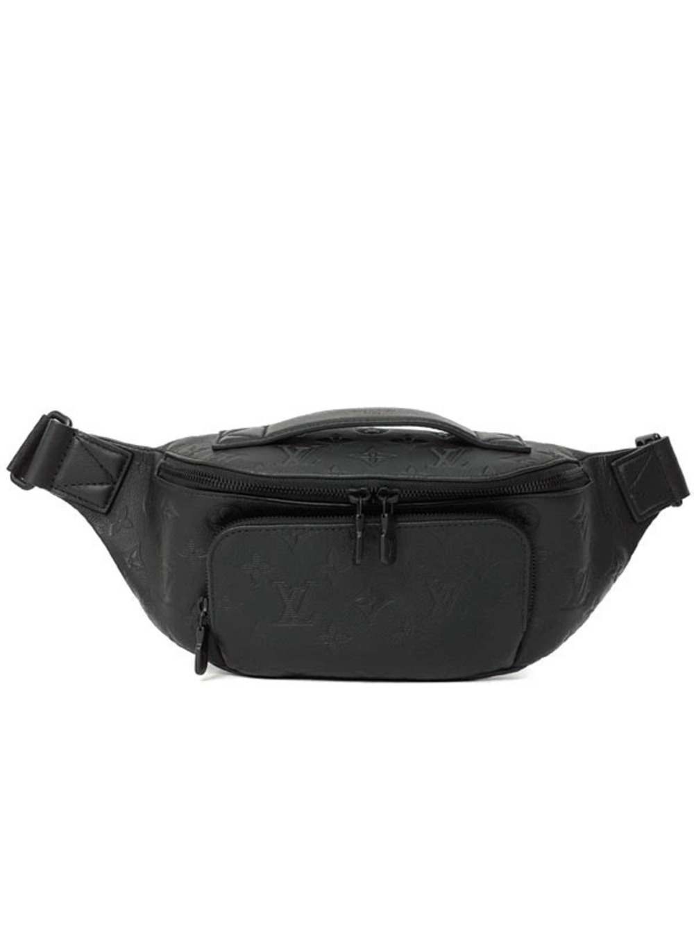 Louis Vuitton Monogram Shadow Black Rush Bumbag Body Bag
